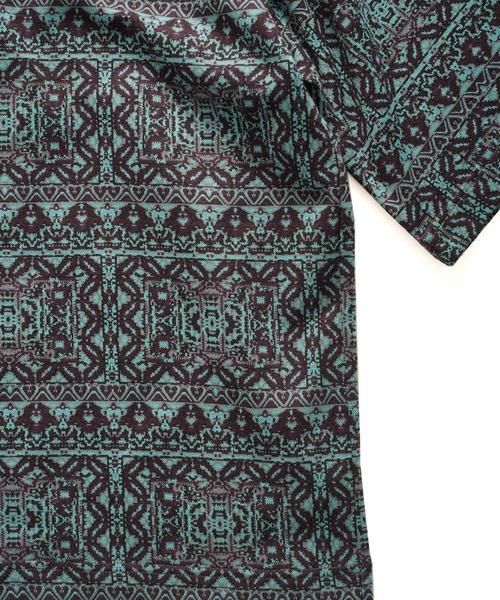 SHAREEF(シャリーフ)の「CARPET JQ S/S PO(Tシャツ/カットソー・メンズ・グレー/レッド/ターコイズブルー・1/2/3)」の7枚目の写真