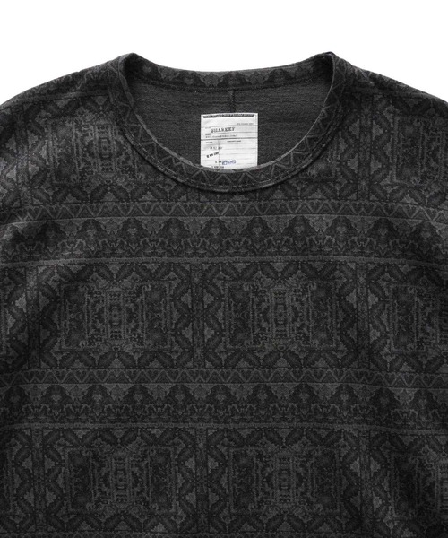 SHAREEF(シャリーフ)の「CARPET JQ S/S PO(Tシャツ/カットソー・メンズ・グレー/レッド/ターコイズブルー・1/2/3)」の11枚目の写真