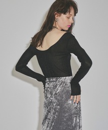 yae | 2wayラメカットソー(Tシャツ/カットソー)