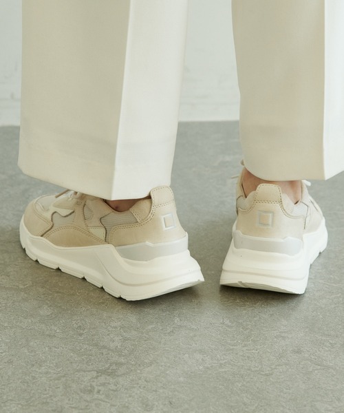 D.A.T.E.（デイト）の「【D.A.T.E.】別注ダットスニーカー（スニーカー・レディース・ベージュ・36/37/38/39/40/41/42/43）」の5枚目の写真