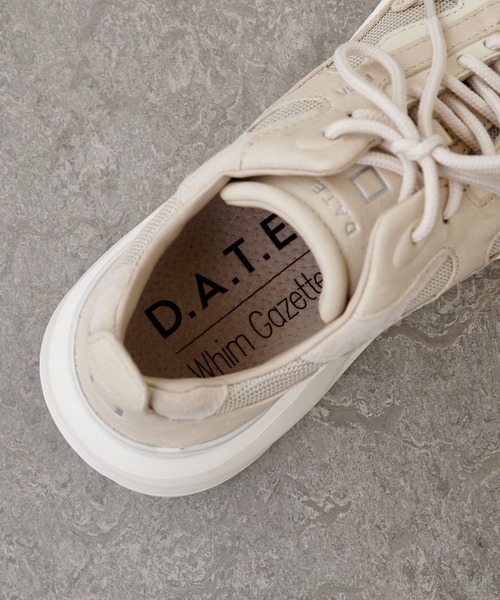 D.A.T.E.（デイト）の「【D.A.T.E.】別注ダットスニーカー（スニーカー・レディース・ベージュ・36/37/38/39/40/41/42/43）」の8枚目の写真