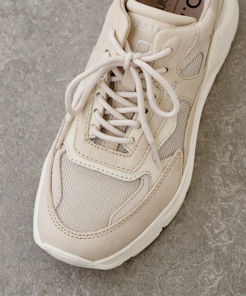 D.A.T.E.（デイト）の「【D.A.T.E.】別注ダットスニーカー（スニーカー・レディース・ベージュ・36/37/38/39/40/41/42/43）」の4枚目の写真