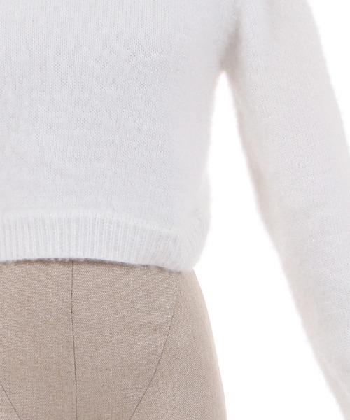 【セール】フラフィーショートニット（ニット/セーター）｜FickleBebe（フィクルベベ）