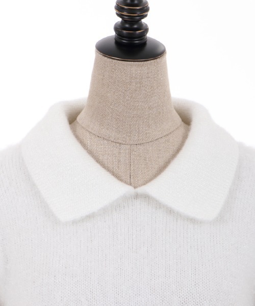 【セール】フラフィーショートニット（ニット/セーター）｜FickleBebe（フィクルベベ）