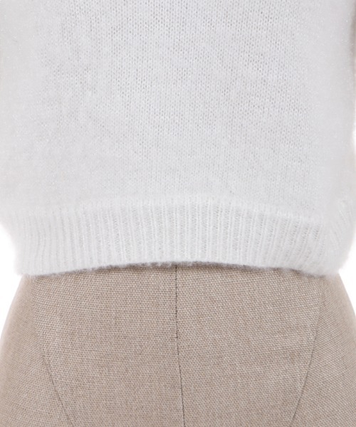 【セール】フラフィーショートニット（ニット/セーター）｜FickleBebe（フィクルベベ）