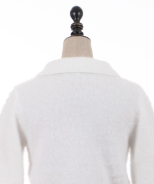 【セール】フラフィーショートニット（ニット/セーター）｜FickleBebe（フィクルベベ）