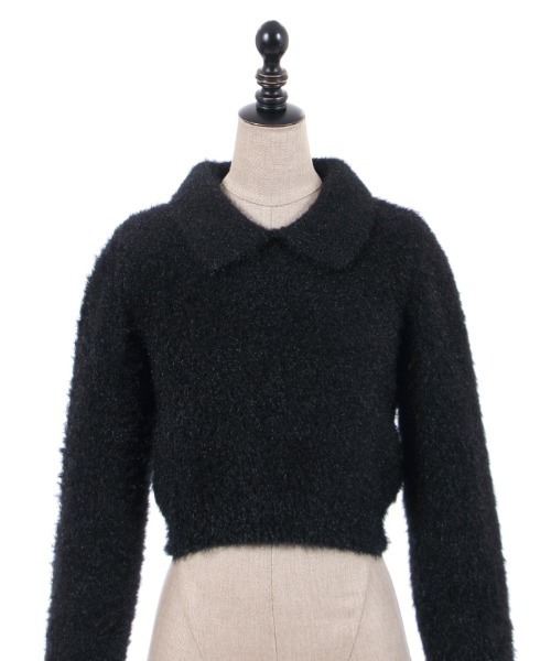 【セール】フラフィーショートニット（ニット/セーター）｜FickleBebe（フィクルベベ）