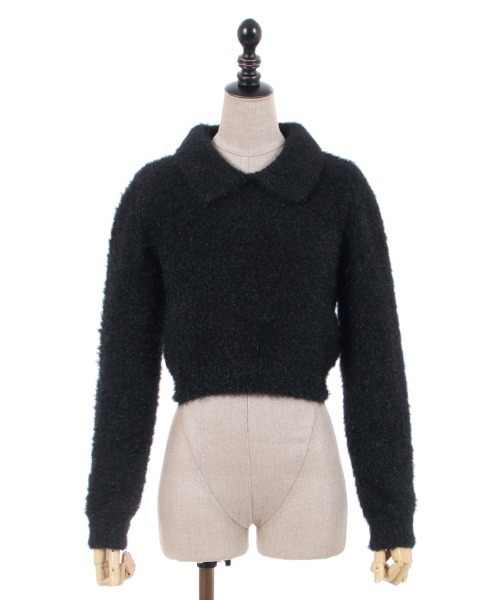 【セール】フラフィーショートニット（ニット/セーター）｜FickleBebe（フィクルベベ）