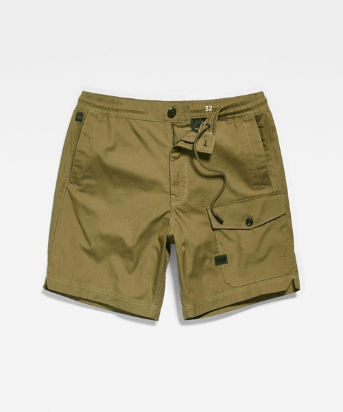 G-STAR（ジースター）の「SPORT TRAINER SHORTS/ショートパンツ/カーゴパンツ（その他パンツ・メンズ・ブルー系その他/カーキオリーブ/イエロー/グリーン系その他/ダークブラック・32inch/28inch/34inch/30inch/33inch/31inch/29inch/36inch）」の9枚目の写真