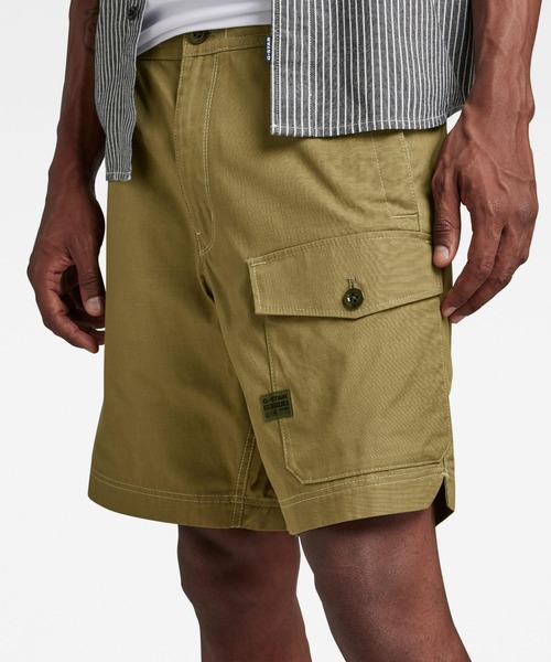 G-STAR（ジースター）の「SPORT TRAINER SHORTS/ショートパンツ/カーゴパンツ（その他パンツ・メンズ・ブルー系その他/カーキオリーブ/イエロー/グリーン系その他/ダークブラック・32inch/28inch/34inch/30inch/33inch/31inch/29inch/36inch）」の8枚目の写真