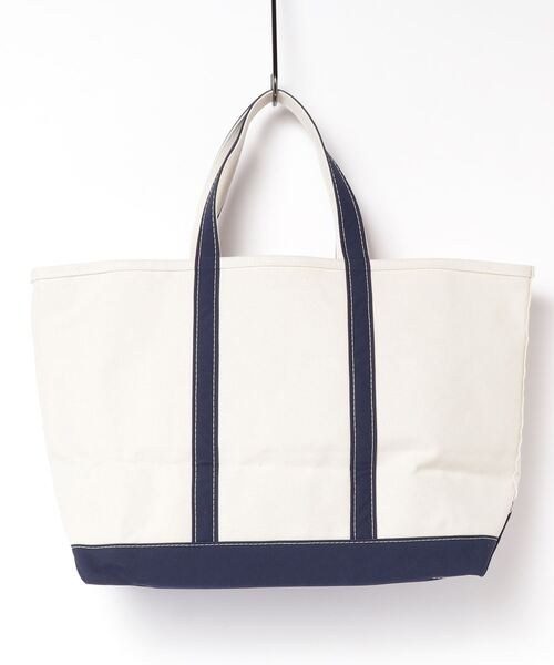 LLBean SIGNATURE（エルエルビーンシグネチャー）の「LL BEAN BOAT AND TOTE エルエルビーン ボート トートバッグ L（トートバッグ・レディース・ネイビー/ブラック・FREE）」の7枚目の写真
