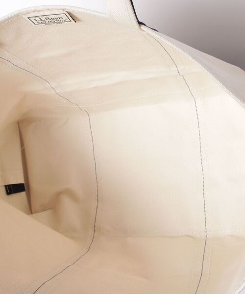 LLBean SIGNATURE（エルエルビーンシグネチャー）の「LL BEAN BOAT AND TOTE エルエルビーン ボート トートバッグ L（トートバッグ・レディース・ネイビー/ブラック・FREE）」の3枚目の写真