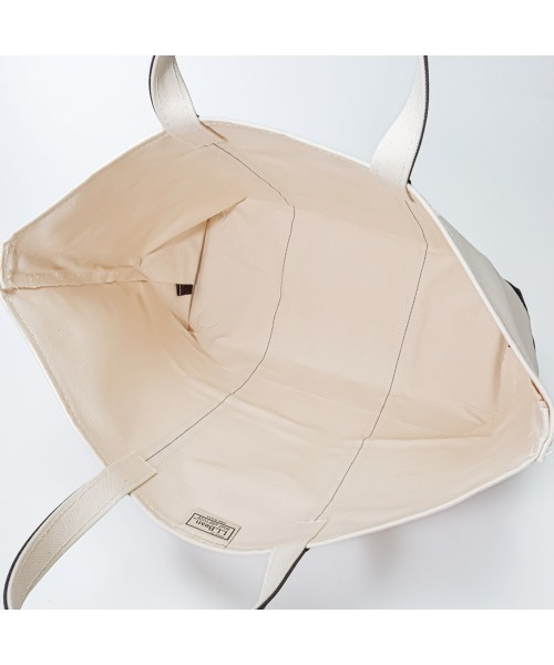 LLBean SIGNATURE（エルエルビーンシグネチャー）の「LL BEAN BOAT AND TOTE エルエルビーン ボート トートバッグ L（トートバッグ・レディース・ネイビー/ブラック・FREE）」の9枚目の写真