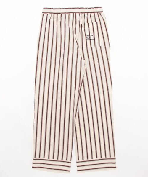 gelato pique（ジェラートピケ）の「【UNISEX】ストライプロングパンツ