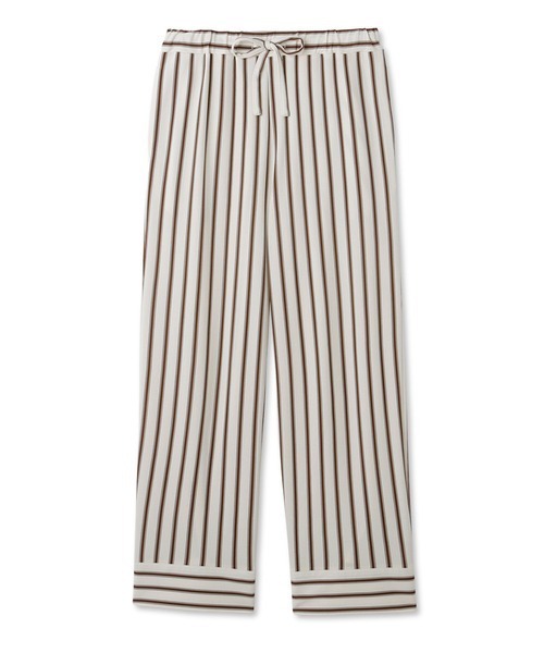 gelato pique（ジェラート ピケ）ストライプロングパンツ gelato pique（ジェラートピケ）の「【UNISEX】ストライプロングパンツ