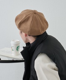 8パネルベレー帽