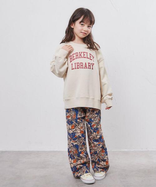 coen(コーエン)の「USAコットンCVC裏毛バイオカレッジプルオーバー(スウェット・キッズ・グレー/ネイビー/ナチュラル・140/100/150/120/110/130)」の6枚目の写真