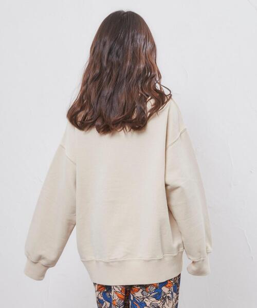 coen(コーエン)の「USAコットンCVC裏毛バイオカレッジプルオーバー(スウェット・キッズ・グレー/ネイビー/ナチュラル・140/100/150/120/110/130)」の18枚目の写真