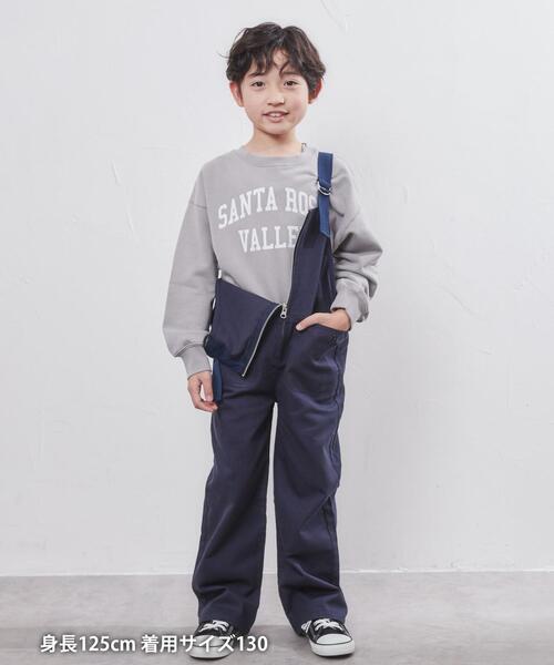 coen(コーエン)の「USAコットンCVC裏毛バイオカレッジプルオーバー(スウェット・キッズ・グレー/ネイビー/ナチュラル・140/100/150/120/110/130)」の20枚目の写真