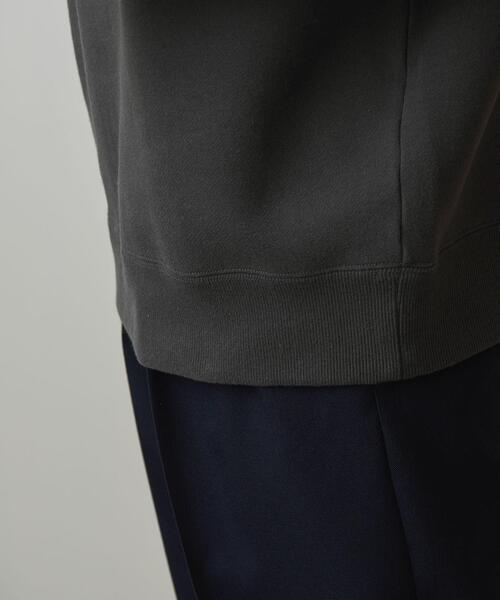 Steven Alan（スティーブンアラン）の「＜DISCUS ATHLETIC × Steven Alan＞ HALF ZIP PL SWEAT/スウェット（スウェット・メンズ・ブラック/グレー/レッド・M/L）」の4枚目の写真