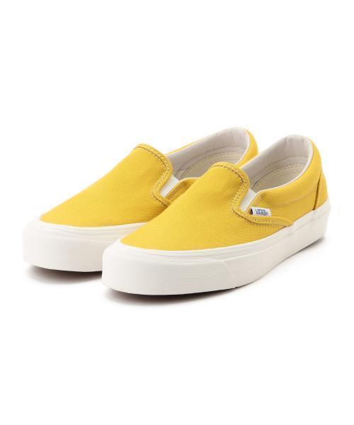 VANS（バンズ）の「◎VANS / VAULT OG CLASSIC SLIP ON（スニーカー・レディース・イエロー/ネイビー/ミント・6h/5h/6/4h/5）」の20枚目の写真