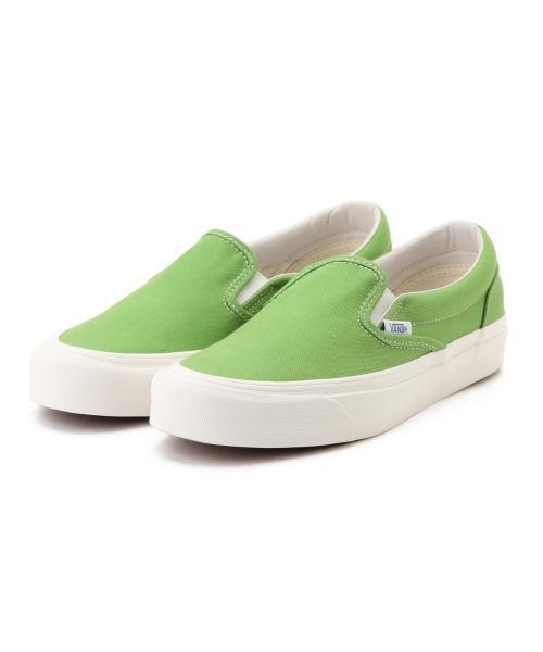 VANS（バンズ）の「◎VANS / VAULT OG CLASSIC SLIP ON（スニーカー・レディース・イエロー/ネイビー/ミント・6h/5h/6/4h/5）」の21枚目の写真