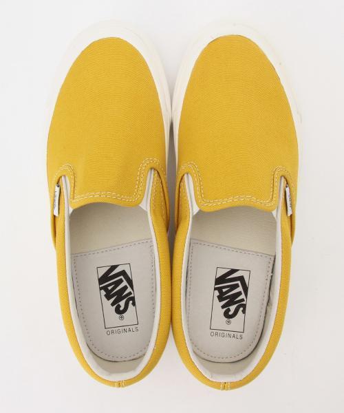 VANS（バンズ）の「◎VANS / VAULT OG CLASSIC SLIP ON（スニーカー・レディース・イエロー/ネイビー/ミント・6h/5h/6/4h/5）」の16枚目の写真