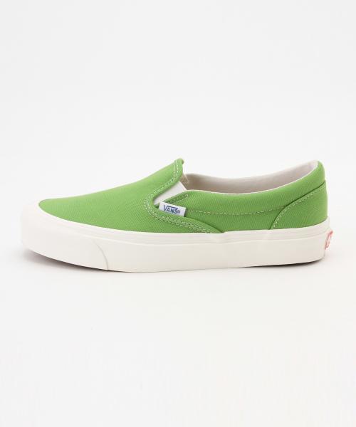VANS（バンズ）の「◎VANS / VAULT OG CLASSIC SLIP ON（スニーカー・レディース・イエロー/ネイビー/ミント・6h/5h/6/4h/5）」の7枚目の写真