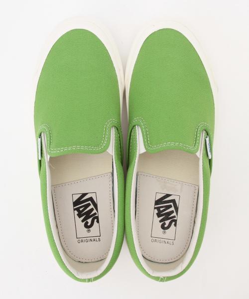 VANS（バンズ）の「◎VANS / VAULT OG CLASSIC SLIP ON（スニーカー・レディース・イエロー/ネイビー/ミント・6h/5h/6/4h/5）」の9枚目の写真