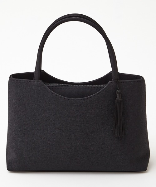 AIMER（エメ）の「【喪服用】アオリ手提げブラックフォーマルバッグ2点セット(バッグ・袱紗)（ハンドバッグ・レディース・ブラック・FREE）」の3枚目の写真