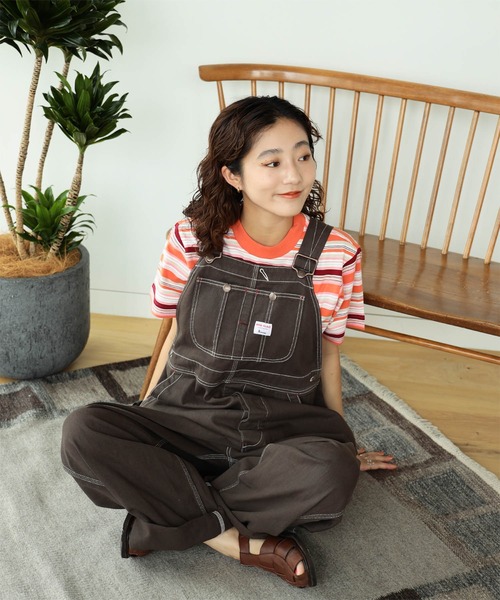 BEAMS BOY（ビームスボーイ）の「BEAMS BOY /ボーイ マルチボーダー クルーネック Tシャツ 23SS（Tシャツ/カットソー・レディース・ネイビー/オレンジ/グリーン・ONE SIZE）」の15枚目の写真