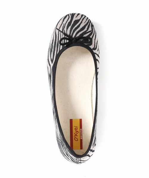 O'Kyti（オキティ）の「【O’KYTI/オキティ】アニマルガラバレエシューズ（バレエシューズ・レディース・ブラック/キャメル・36/37/38）」の18枚目の写真