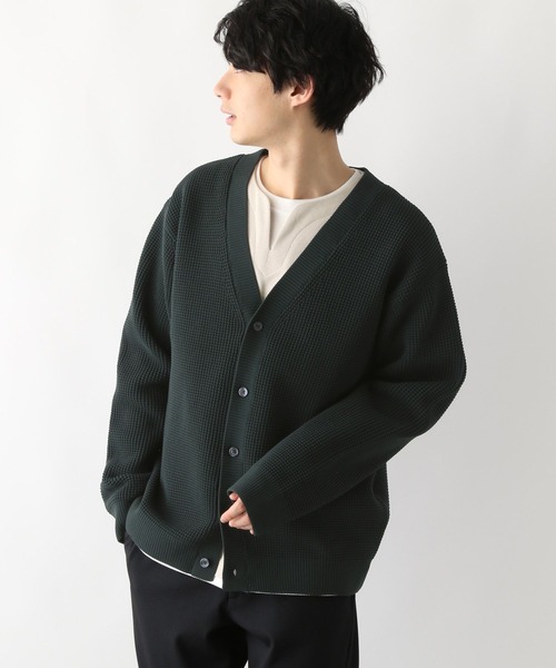 GLOBAL WORK（グローバルワーク）の「軽やかワッフルカーディガン