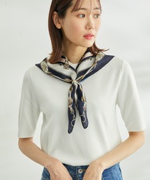 ROPE' PICNIC（ロペピクニック）の「リング付きビンテージライク柄リサイクルポリエステルスカーフ（バンダナ/スカーフ・レディース）」