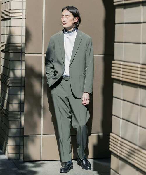URBAN RESEARCH DOORS（アーバンリサーチドアーズ）の「『イージーケア』LIFE STYLE TAILOR　強撚コンフォータブルパンツ（スーツパンツ・メンズ・ネイビー/カーキ/モカ・SMALL/MEDIUM/LARGE/X-LARGE）」の21枚目の写真