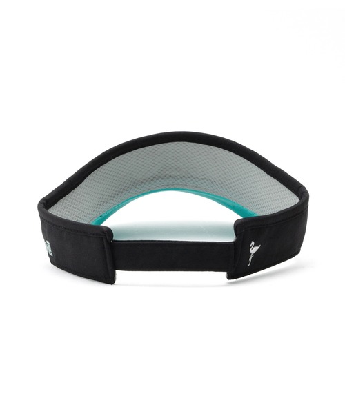 JUN&ROPE'（ジュンアンドロペ）の「チェッカーレース配色コンビバイザー（サンバイザー・レディース・ホワイト系その他/ブラック/ホワイト・FREE）」の9枚目の写真