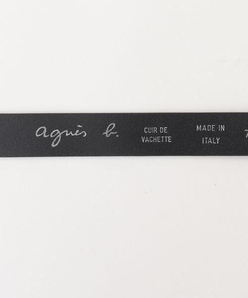 agnes b.（アニエスベー）の「CU01 CEINTURE ベルト（ベルト）」 - WEAR