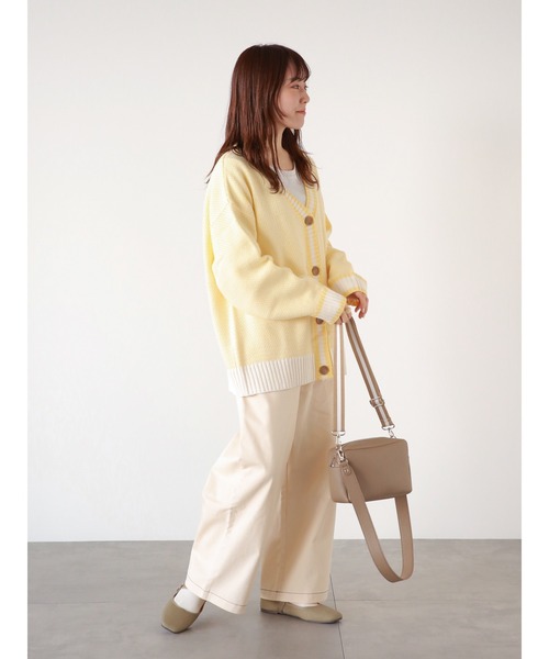 ehka sopo（エヘカソポ）の「ワイドベルトショルダーバッグ（ハンドバッグ・レディース・オフホワイト/ベージュ/ブラウン・ﾌﾘ-）」の18枚目の写真