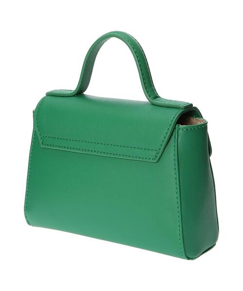 Lugnoncure(ルノンキュール)の「ミニショルダーバッグ(ハンドバッグ・レディース・グリーン/ブラック/オフホワイト・フリ-)」の17枚目の写真