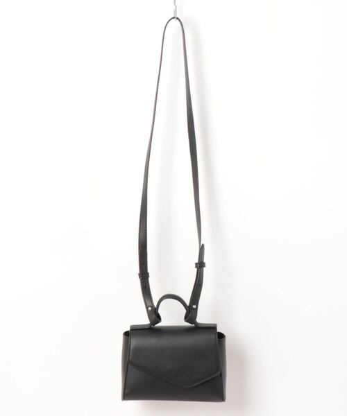 Lugnoncure(ルノンキュール)の「ミニショルダーバッグ(ハンドバッグ・レディース・グリーン/ブラック/オフホワイト・フリ-)」の9枚目の写真