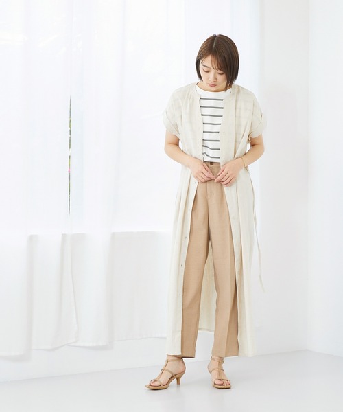 スクエアトゥストラップサンダル