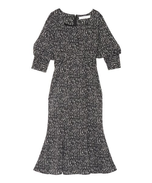 LAGUNAMOON(ラグナムーン)の「バイカラーパターンスクエアネックワンピース(ワンピース・レディース・ブラック/クリーム・SMALL/MEDIUM)」の20枚目の写真