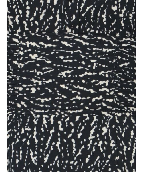 LAGUNAMOON(ラグナムーン)の「バイカラーパターンスクエアネックワンピース(ワンピース・レディース・ブラック/クリーム・SMALL/MEDIUM)」の10枚目の写真