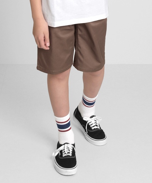 GLAZOS(グラソス)の「ストレッチツイル・スケーターハーフパンツ(その他パンツ・キッズ・ブラック/オレンジ/ブラウン/ブルー/カーキ・140cm/160cm/130cm/150cm/170cm)」の3枚目の写真