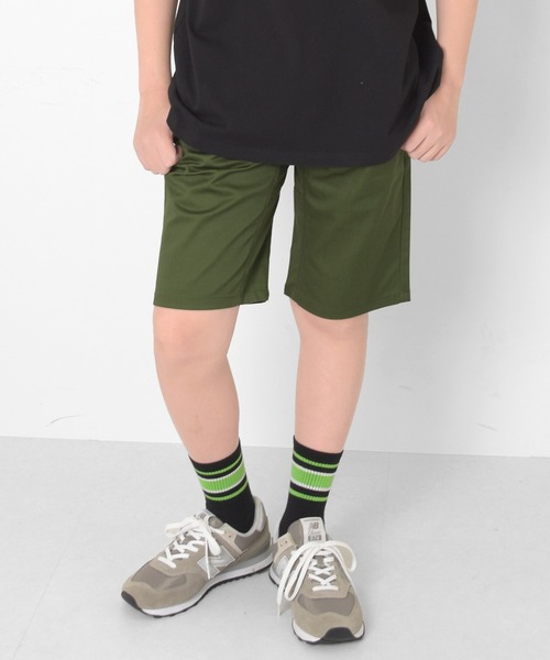 GLAZOS(グラソス)の「ストレッチツイル・スケーターハーフパンツ(その他パンツ・キッズ・ブラック/オレンジ/ブラウン/ブルー/カーキ・140cm/160cm/130cm/150cm/170cm)」の1枚目の写真