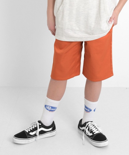 GLAZOS(グラソス)の「ストレッチツイル・スケーターハーフパンツ(その他パンツ・キッズ・ブラック/オレンジ/ブラウン/ブルー/カーキ・140cm/160cm/130cm/150cm/170cm)」の5枚目の写真