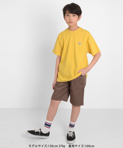 GLAZOS(グラソス)の「ストレッチツイル・スケーターハーフパンツ(その他パンツ・キッズ・ブラック/オレンジ/ブラウン/ブルー/カーキ・140cm/160cm/130cm/150cm/170cm)」の19枚目の写真