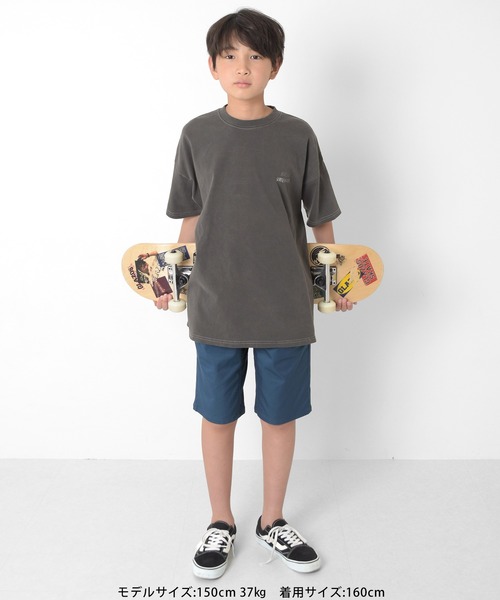 GLAZOS(グラソス)の「ストレッチツイル・スケーターハーフパンツ(その他パンツ・キッズ・ブラック/オレンジ/ブラウン/ブルー/カーキ・140cm/160cm/130cm/150cm/170cm)」の9枚目の写真