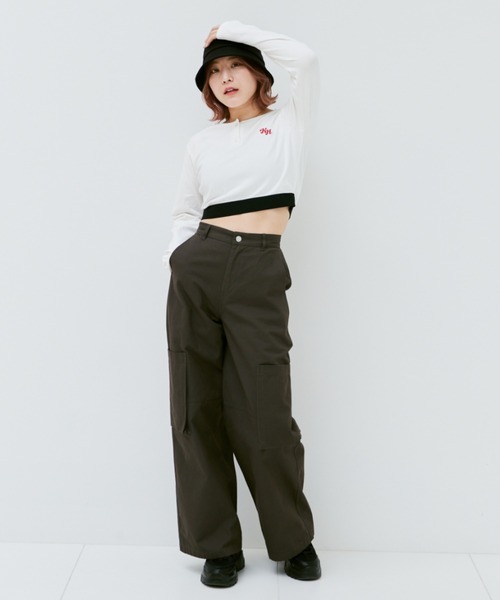 INTER FACTORY（インターファクトリー）の「こなん - 刺繍バケットハット　made in INTER FACTORY（ハット・レディース・ブラック・FREE）」の13枚目の写真