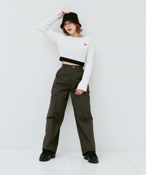 INTER FACTORY（インターファクトリー）の「こなん - 刺繍バケットハット　made in INTER FACTORY（ハット・レディース・ブラック・FREE）」の19枚目の写真